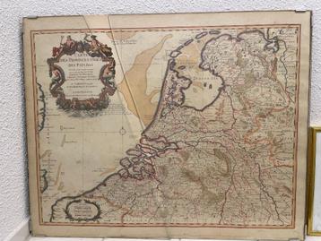 Carte des Provinces unies des Pays bas beschikbaar voor biedingen