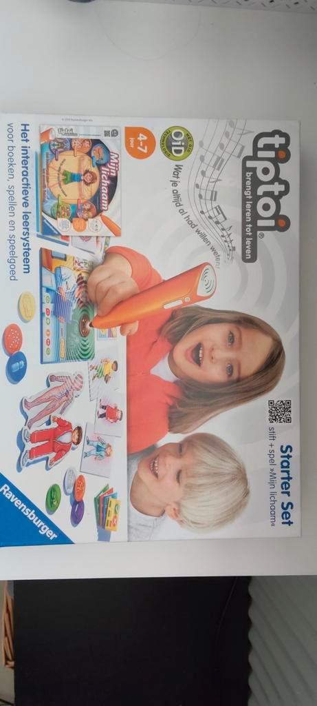 Tiptoi Starter Set - Mijn Lichaam, Kinderen en Baby's, Speelgoed | Educatief en Creatief, Zo goed als nieuw, Taal en Lezen, Ontdekken