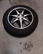 Velgenset met Yokohama Winterbanden, Ophalen, Gebruikt, 16 inch, Banden en Velgen