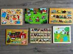 Puzzels van hout., Ophalen of Verzenden, Zo goed als nieuw, Van hout, Minder dan 10 stukjes