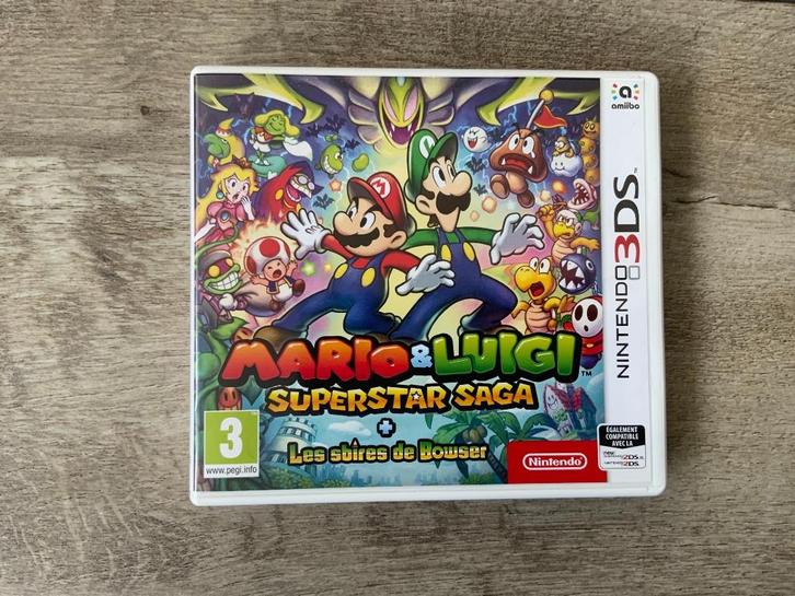Mario & Luigi Superstar Saga + Bowsers Minions Nintendo 3DS, Spelcomputers en Games, Games | Nintendo 2DS en 3DS, Zo goed als nieuw