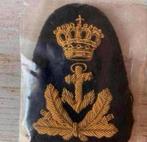 Marine Oude Pet Embleem Adelborst -4, Verzamelen, Militaria | Algemeen, Ophalen of Verzenden, Marine, Nederland, Embleem of Badge