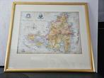 uit nalatenschap fraai kaart van Sint Maarten - Saint Martin, Boeken, Zo goed als nieuw, 1800 tot 2000, Landkaart, Ophalen