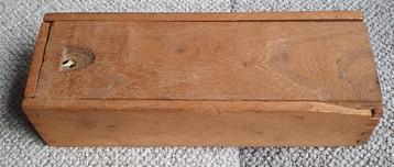 Vintage Domino Set in Houten Doos beschikbaar voor biedingen