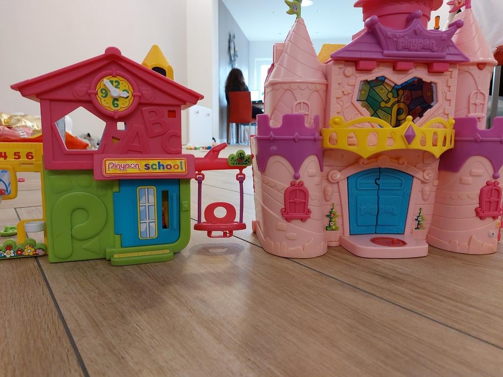 Piny Pon set met accessoires, Ophalen of Verzenden, Gebruikt, Overige typen