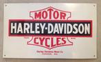 Emaille reclame bord Harley Davidson 64/35., Nieuw, Reclamebord, Ophalen of Verzenden