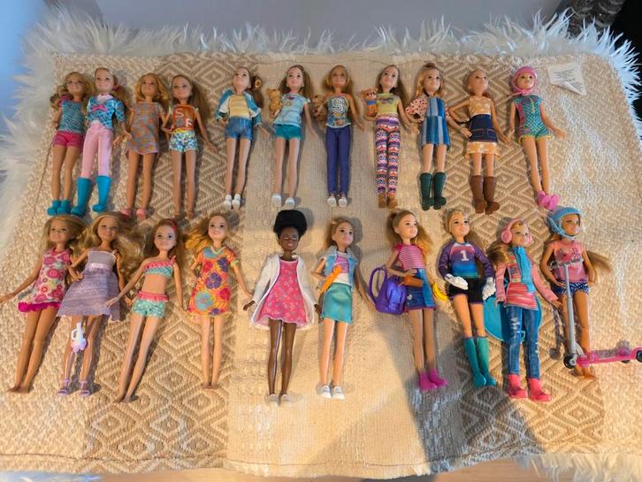Barbie stacie poppen, Verzamelen, Poppen, Zo goed als nieuw, Pop, Ophalen of Verzenden