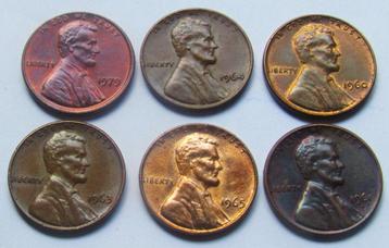 **  USA  -  1 Cent Lincoln Diverse jaren ** Nette Munten * beschikbaar voor biedingen