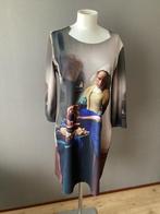 L&C Blauwe Jurk - Maat M melkmeisje als nieuw, Maat 38/40 (M), Blauw, Ophalen of Verzenden, Zo goed als nieuw
