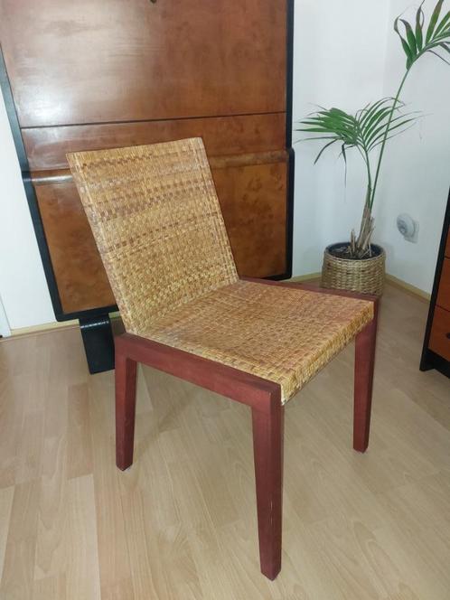 Eetkamerstoelen gevlochten zitting, Antiek en Kunst, Antiek | Meubels | Stoelen en Banken, Ophalen