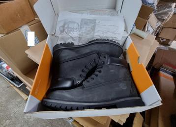 Timberland Men Premium Boot Black Nubuck maat 45 beschikbaar voor biedingen