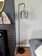 Vloerlamp smoke glas, Huis en Inrichting, Lampen | Vloerlampen, Ophalen, Zo goed als nieuw, Glas, 100 tot 150 cm