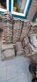 Oud Hollandse dakpannen van gebakken klei, Doe-het-zelf en Verbouw, Dakpannen en Dakbedekking, Ophalen, Gebruikt, Steen of Klei