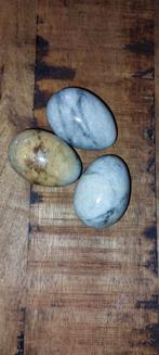3 marmeren eieren, Ophalen of Verzenden