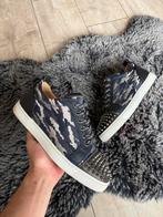 Christian Louboutin Louis Spikes Jacquard Camouloubi Size 40, Christian Louboutin, Overige kleuren, Ophalen of Verzenden, Sneakers of Gympen