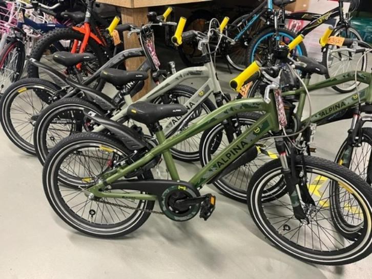 AlpinAlpina Trial jongensfiets en kinder fiets actie nu €373, Fietsen en Brommers, Fietsen | Kinderfietsjes, Nieuw, 20 inch of meer