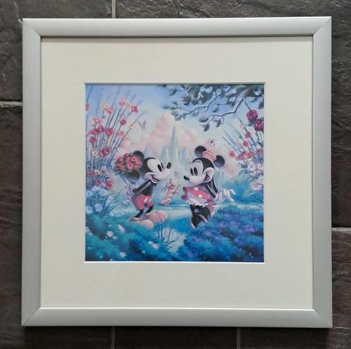 Disney Mickey & Minnie lijsten (40x40 cm), Huis en Inrichting, Woonaccessoires | Lijsten, Gebruikt, Minder dan 50 cm, Minder dan 50 cm