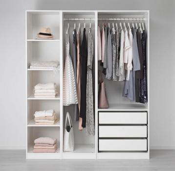 Klerenkast ikea pax - afbeelding 2