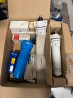 Diverse filterhuizen etc., Doe-het-zelf en Verbouw, Compressors, Minder dan 25 liter, Ophalen, Zo goed als nieuw, Minder dan 200 liter/min