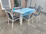 Tuinsets Life, Tuin en Terras, Tuinsets en Loungesets, Ophalen, Zo goed als nieuw, Aluminium