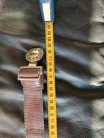Riem broek koppel leer leren verstelbaar 1 meter, Ophalen, Zo goed als nieuw, Bruin