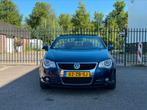 Volkswagen Eos 2.0 16V FSI 110KW 2006 Blauw, Auto's, Voorwielaandrijving, Lichtsensor, 4 cilinders, Leder