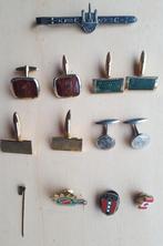 Manchetknopen en dasspeld., Ophalen of Verzenden, Nieuw, Overige materialen