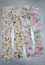 Broeken lang zomer bloemen maat 140 Vingino 1x & Girls 1x, Kinderen en Baby's, Kinderkleding | Maat 140, Broek, Meisje, Ophalen of Verzenden