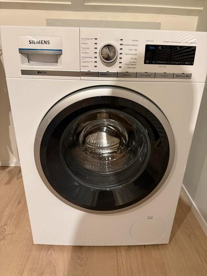 Siemens WM16W672NL Wasmachine - Voorlader, Witgoed en Apparatuur, Wasmachines, Zo goed als nieuw, Voorlader, 8 tot 10 kg, 85 tot 90 cm