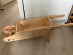 Mooie houten kinder kruiwagen, Ophalen, Zo goed als nieuw