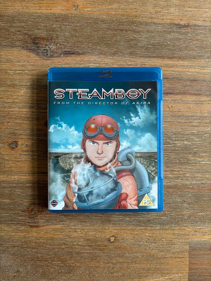 Steamboy blu-ray - Katsuhiro Otomo, Cd's en Dvd's, Blu-ray, Zo goed als nieuw, Tekenfilms en Animatie, Verzenden
