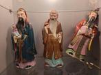 Chinese Fu   Shou LU Sanxing, beelden : BIEDEN, Antiek en Kunst, Ophalen of Verzenden