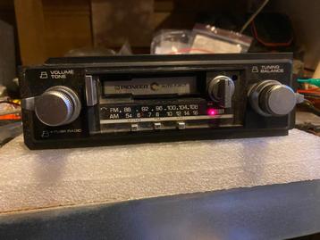 Jaren '70  stereo Pioneer radio/cassette koopje liefhebber!  beschikbaar voor biedingen
