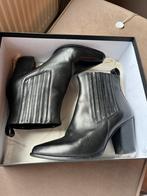 Prachtige leren laarsjes Massimo Dutti zgan, Ophalen of Verzenden, Zo goed als nieuw, Zwart