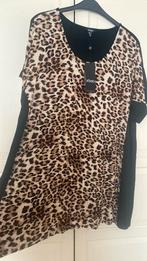 X-two stretch A-lijn tuniek 50/52, Kleding | Dames, Grote Maten, Verzenden, Zo goed als nieuw, Blouse of Tuniek