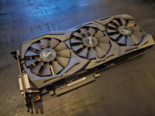 ASUS ROG STRIX GTX 1080, Computers en Software, Videokaarten, Zo goed als nieuw, Nvidia, PCI-Express 3.0, GDDR5, HDMI, DisplayPort