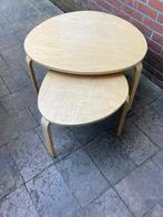salon of bijzet tafel set van 2, Huis en Inrichting, Ophalen, 50 tot 100 cm, 50 tot 100 cm, Zo goed als nieuw