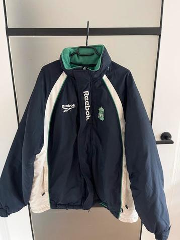 Vintage Reebok Liverpool Jas - Maat L beschikbaar voor biedingen