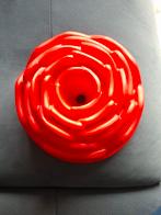 Silicone bakvorm in roosmodel, Ophalen of Verzenden, Zo goed als nieuw, Taarten, Bakvorm