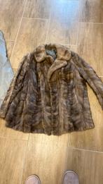 Bontjas : echt bont uit 80 er jaren ., Maat 42/44 (L), Ophalen of Verzenden, Grijs, Onbekend