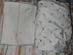 Ledikant laken en hoeslaken Koeka en Hema, Ophalen of Verzenden, Zo goed als nieuw, Wit, Jongetje of Meisje