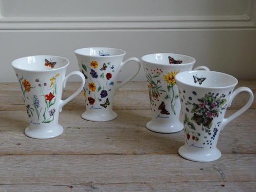 1x Mok, taps, Janneke Brinkman, JAARGETIJDEN, gaaf, Huis en Inrichting, Keuken | Servies, Zo goed als nieuw, Kop(pen) en/of Schotel(s)