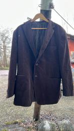 Rib colbert, Maat 52/54 (L), Bruin, Tailor & Son, Ophalen of Verzenden