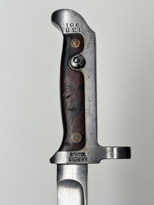 Deense M1915 Krag Jorgenson 1889 bajonet - Haerens Tojhus, Verzamelen, Militaria | Algemeen, Overige soorten, Mes of Dolk, Overige gebieden