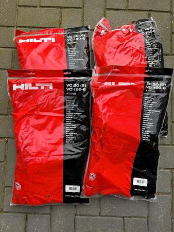 20 Hilti VC20/VC150-6 Stofzuigerzakken - Nieuw beschikbaar voor biedingen