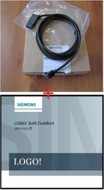 (1.9) Programmeer kabel voor PLC siemens logo V8.2 met softw, Hobby en Vrije tijd, Elektronica-componenten, Nieuw, Verzenden