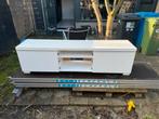 IKEA TV Meubel - Strak Design, Ophalen, Strak hoogglans wit, Kunststof, Gebruikt