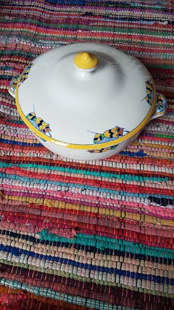 Vintage Oranje Servies - Schaaltjes en Serveerschaal beschikbaar voor biedingen