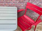 Fermob luxembourg tafel en 2 stoelen, Aluminium, Zo goed als nieuw, Tuinset, Eettafel