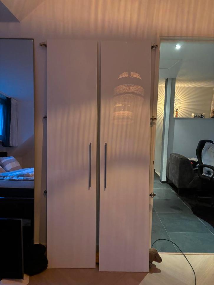IKEA Pax Deuren Hoogglans Wit - Nette Staat, Huis en Inrichting, Kasten | Kledingkasten, Zo goed als nieuw, 200 cm of meer, 50 tot 100 cm